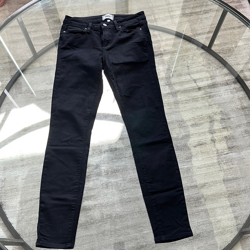 PAIGE Black Skinny Jeans - Size 27